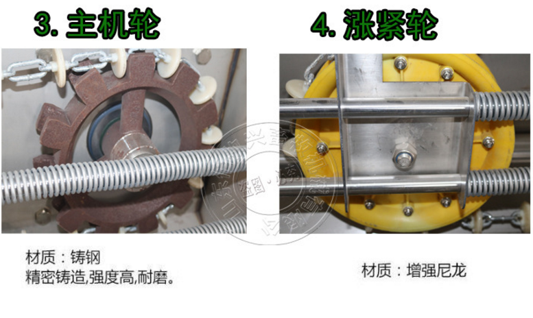 佰牧兴塞片料线主机