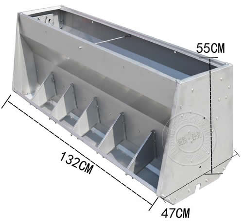 佰牧兴自动喂猪设备料槽