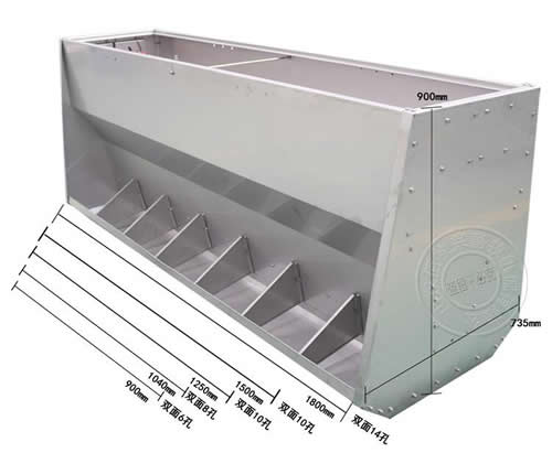 育肥猪用食槽