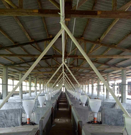 猪场绞龙料线 猪场绞龙料线