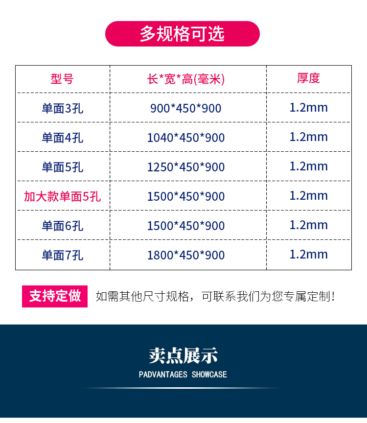 不锈钢育肥单面料槽