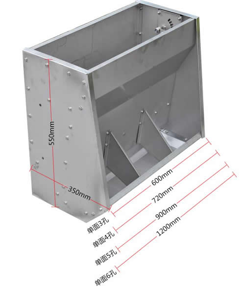 保育猪用料槽特点