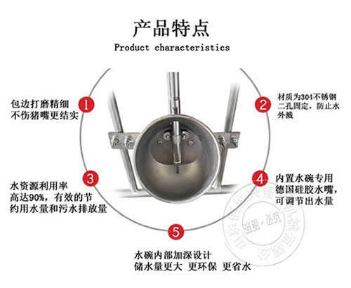 猪用饮水碗